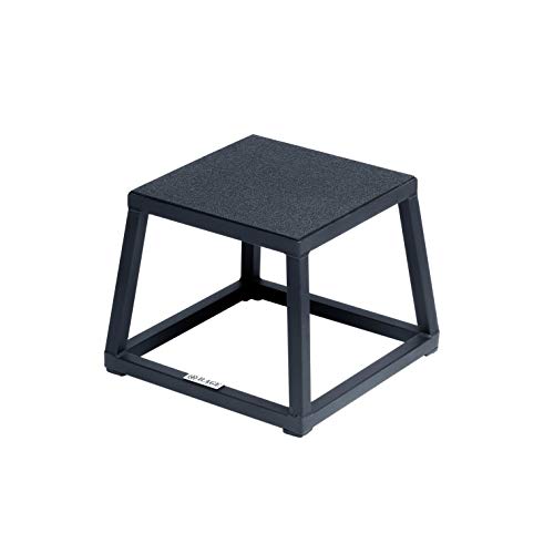 Rage Fitness صندوق بليو ستيل بارتفاع 12 بوصة من ريج فيتنس، أسود (CF-PB012/S) - Image 1