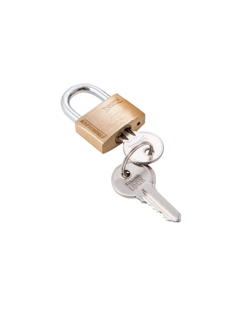 Beorol Light Duty Padlock with Full Brass Body  - Image 2