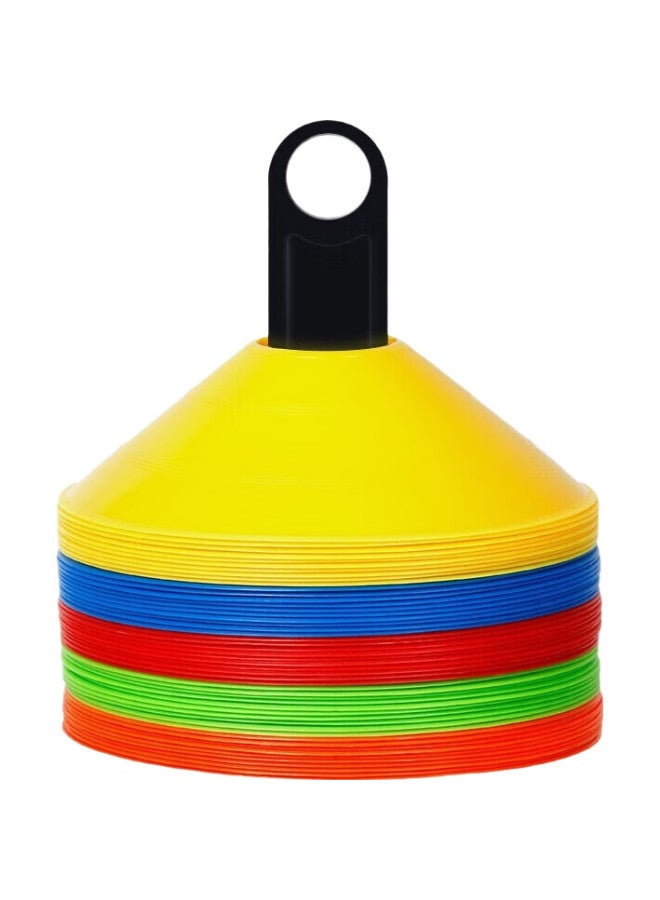 INVUI Soccer Training Marker Discs, Track And Field Training Marker Equipment, Obstacle Marker Plates, Road Signs, 20 Pieces - Image 2