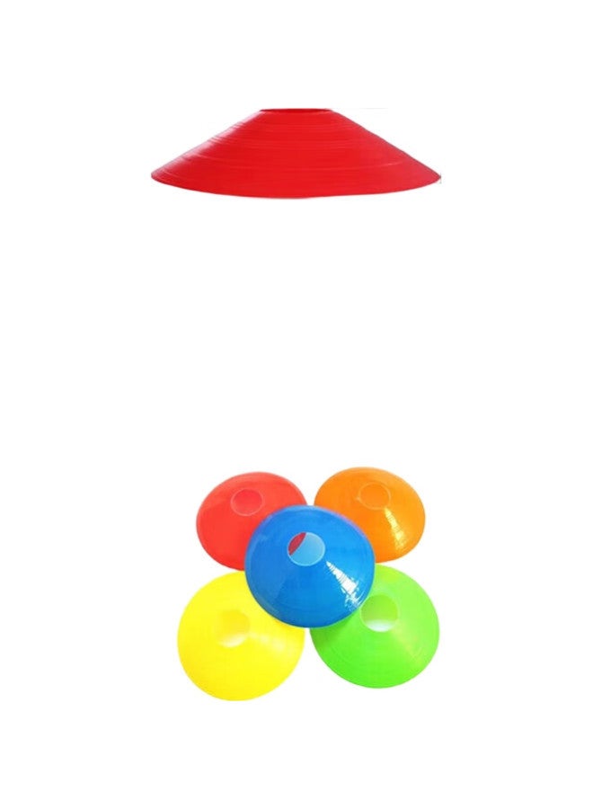 INVUI Soccer Training Marker Discs, Track And Field Training Marker Equipment, Obstacle Marker Plates, Road Signs, 20 Pieces - Image 1