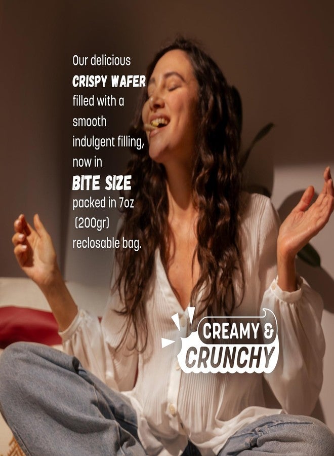 pirucream حزمة لفائف الوافر من بيروكريم - 2 بندق بالشوكولاتة 1 شوكولاتة مزدوجة 1 كريمة جوز الهند المحشوة بوافر مقرمشات مثالية لفترات استراحة الشاشة 7 أوقية لكل منها - Image 4