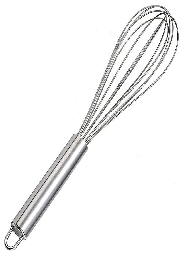 BEKNER Stainless Steel Egg Whisk/Beater/Cake Batter Whisker, Kitchen Essential, 3 pc - Image 2