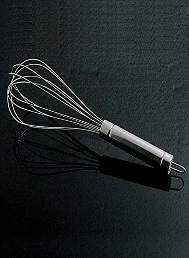 BEKNER Stainless Steel Egg Whisk/Beater/Cake Batter Whisker, Kitchen Essential, 3 pc - Image 5