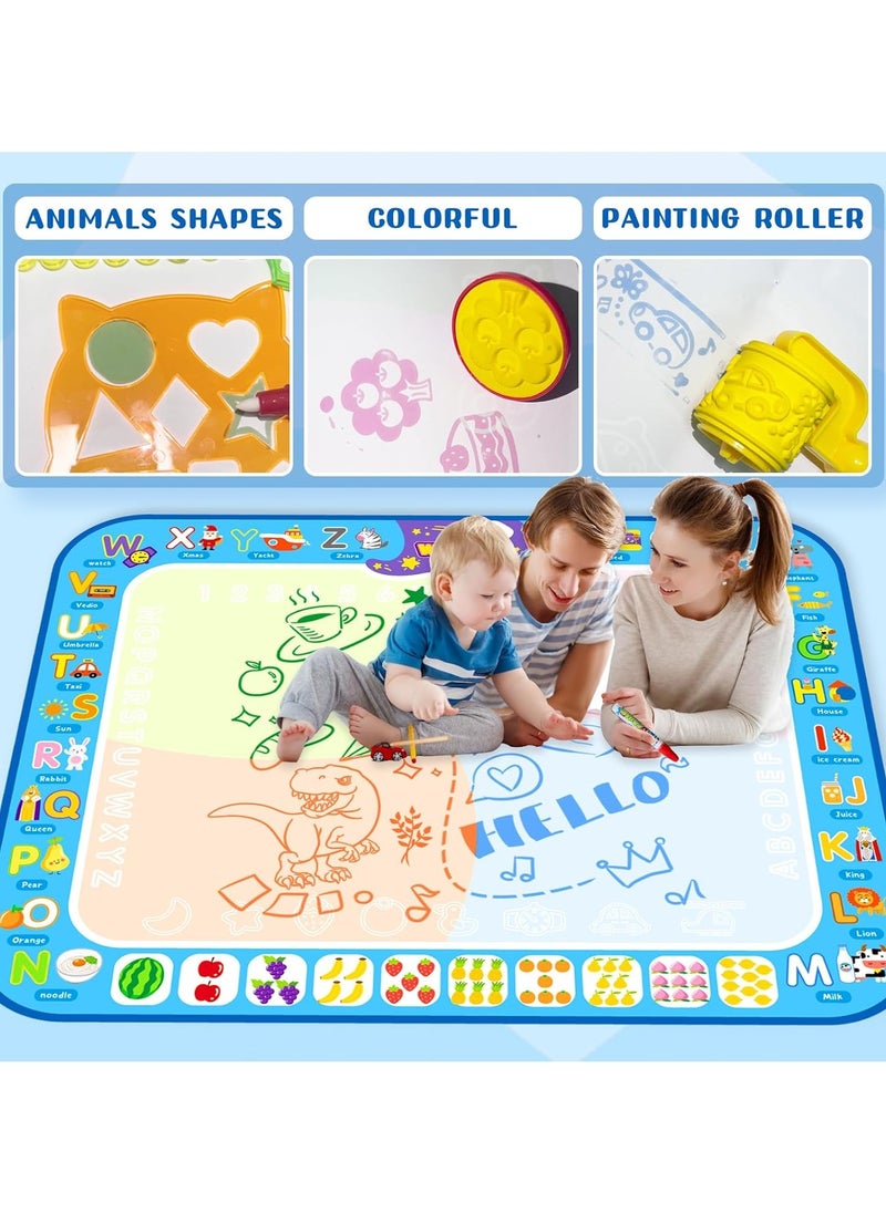 Gonice - Drawing Mat Painting Large Magic Water Mat SuitableBoys Girls For Old Children Creative Educational Toys - Image 1