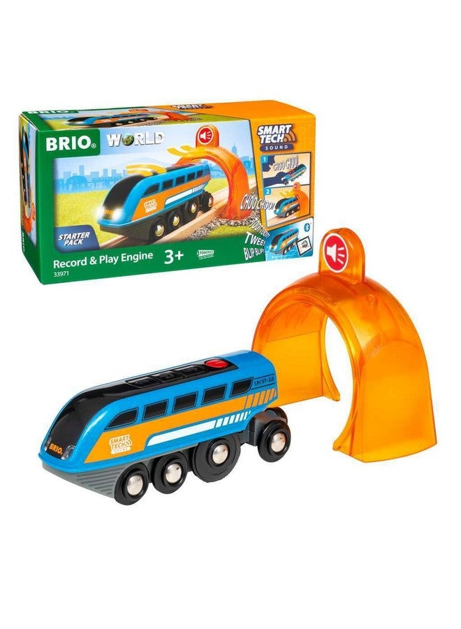 Brio BRIO 33971 Smart Tech Sound Record & Play Engine - Interactive Wooden Toy Train for Kids | Perfect for Age 3 and Up | Enhances Motor Skills  - Image 2