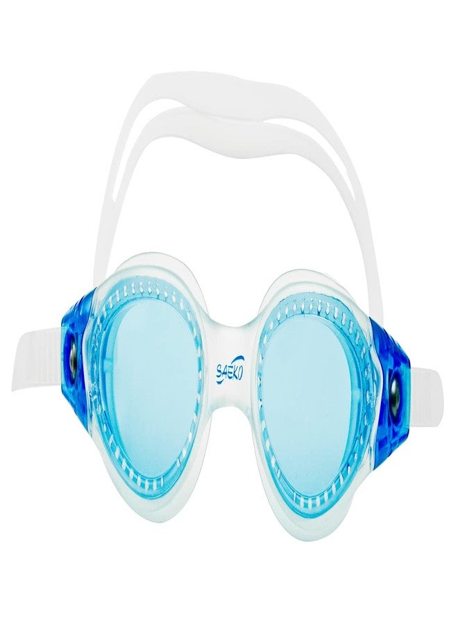 Saeko Pacific (S50) Swimming Goggle With Ultra Anti Fog, UV Protection, 100% Phthalates free For Adult's (Blue) - Image 3