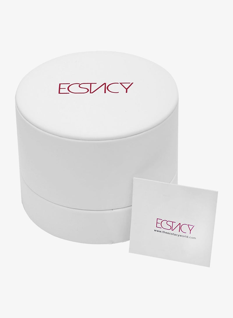 ECSTACY Women's Analog Round Shape Stainless Steel Wrist Watch E23505-KBBB - 31 Mm - Image 4