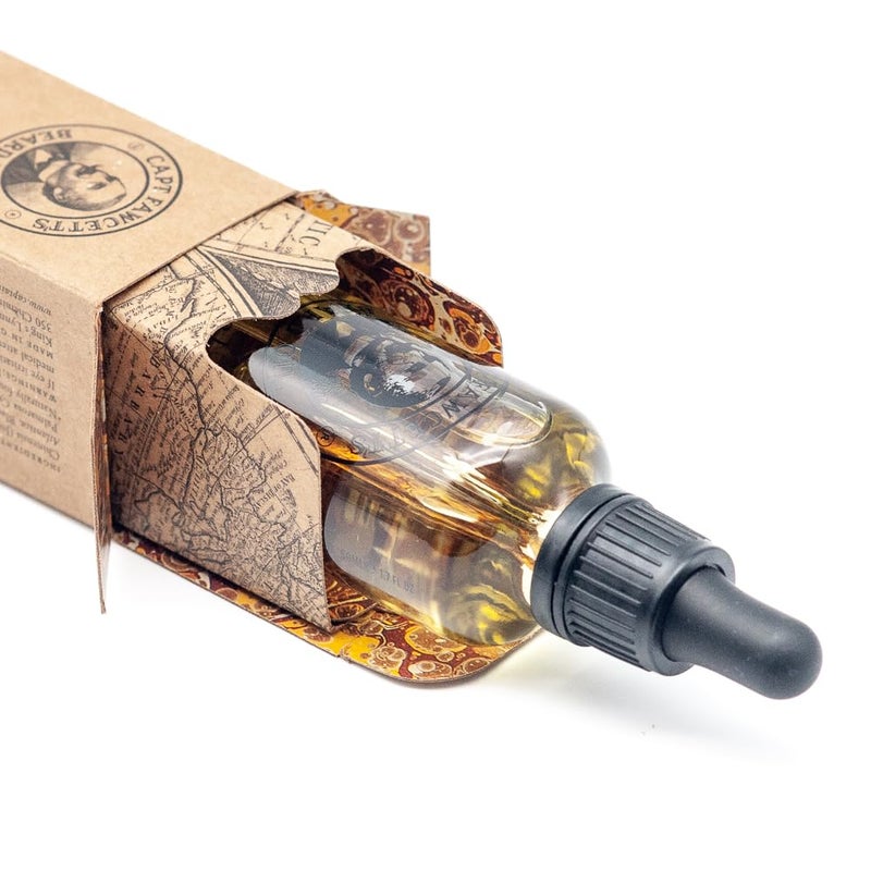 CAPTAIN FAWCETT Signature Series Beard Oils (Private Stock Beard Oil 10ml Travel Size) - Image 3