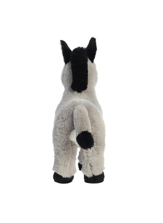 Aurora® Responsibly Made Eco Nation™ Donkey Stuffed Animal - Ideal for Playtime Adventures - Perfect for Birthdays or Just Because - Gray 11 Inches - Image 4