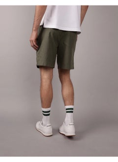 American Eagle AE Flex 8" Lived-In Linen-Blend Trekker Short  - Image 4