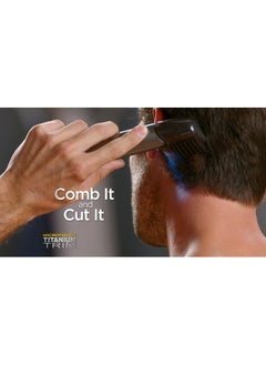 Micro Touch Titanium Trim Pro Rechargeable Lighted Hair Cutting Tool And Body Groomer Black  - Image 3