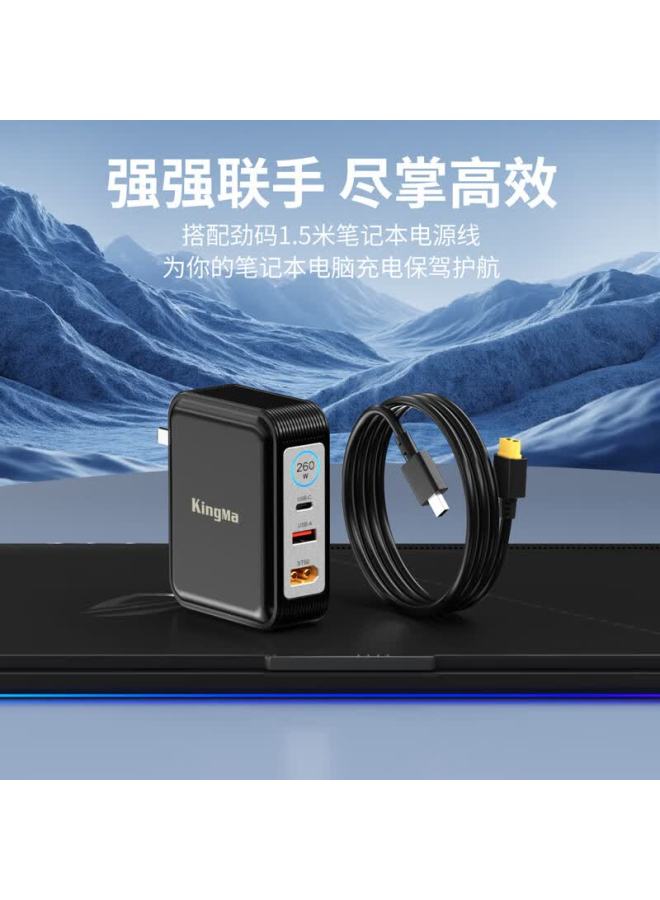 Kingma 180w 200w Small Square Port Power Adapter For Asus Fx608l J Tianxuan Ai Gun 9 Plus Phantom 14 16 Air Laptop Charger - Image 2