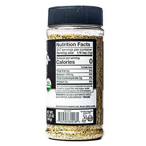 Kinder's Premium Quality Organic Seasoning - The Blend, 12.25oz - Image 2