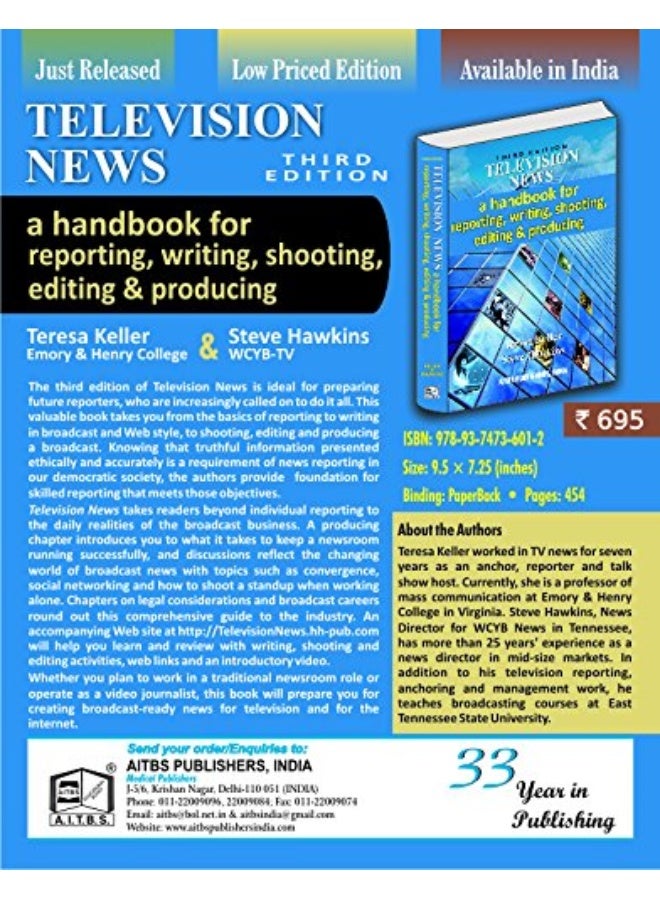Television News: A Handbook For Reporting, Writing, Shooting, Editing And Producing - Image 1