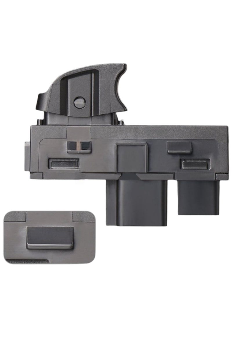 Generic Window switch button, up/down, for opening the right front passenger door or the left or right rear passenger doors. Compatible with a range of Chevrolet and GMC Yukon, Tahoe, Suburban, Sierra, Silverado, and Traverse vehicles from 2007 to 2014. Part number: 22895545  - Image 5