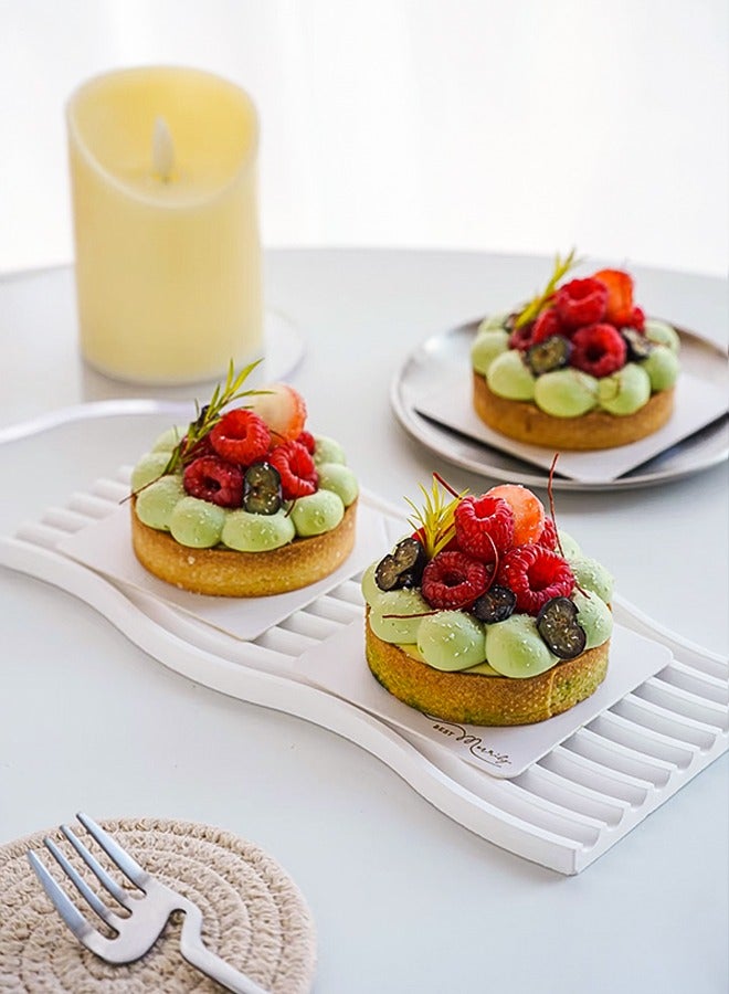 Morlife 4 Pieces Round Tart Ring 8cm - Image 2