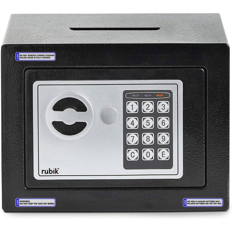 Cash Deposit Drop Slot Safe Box Small with Key and Pin Code Option - Image 3