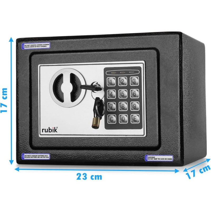 Cash Deposit Drop Slot Safe Box Small with Key and Pin Code Option - Image 4