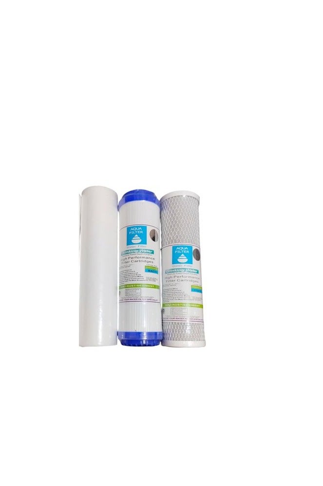 مجموعة الشمع لفلاتر المياه 1+2+3