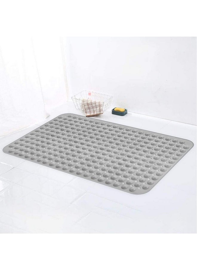 Lifekrafts Anti-Slip Shower Mat for Bathroom Floor Grey, 80x120 cm (Accu-Pebble)| Bathroom Shower Mat |Anti-Skid Mat for Bathroom Floor - pzsku/Z3F9E8483892BF08883BBZ/45/_/1737721113/2af10d04-64e4-4e1e-a324-f3367dff930b