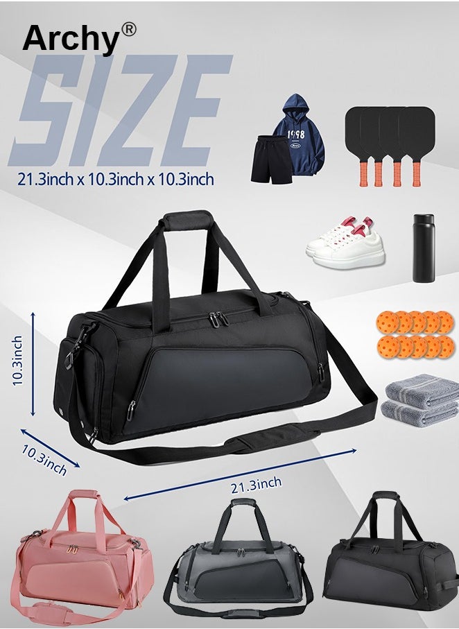 Archy Large-Capacity Shoulder Bag Outdoor Sports Portable Fitness Bag Dry and Wet Separation  - Image 5