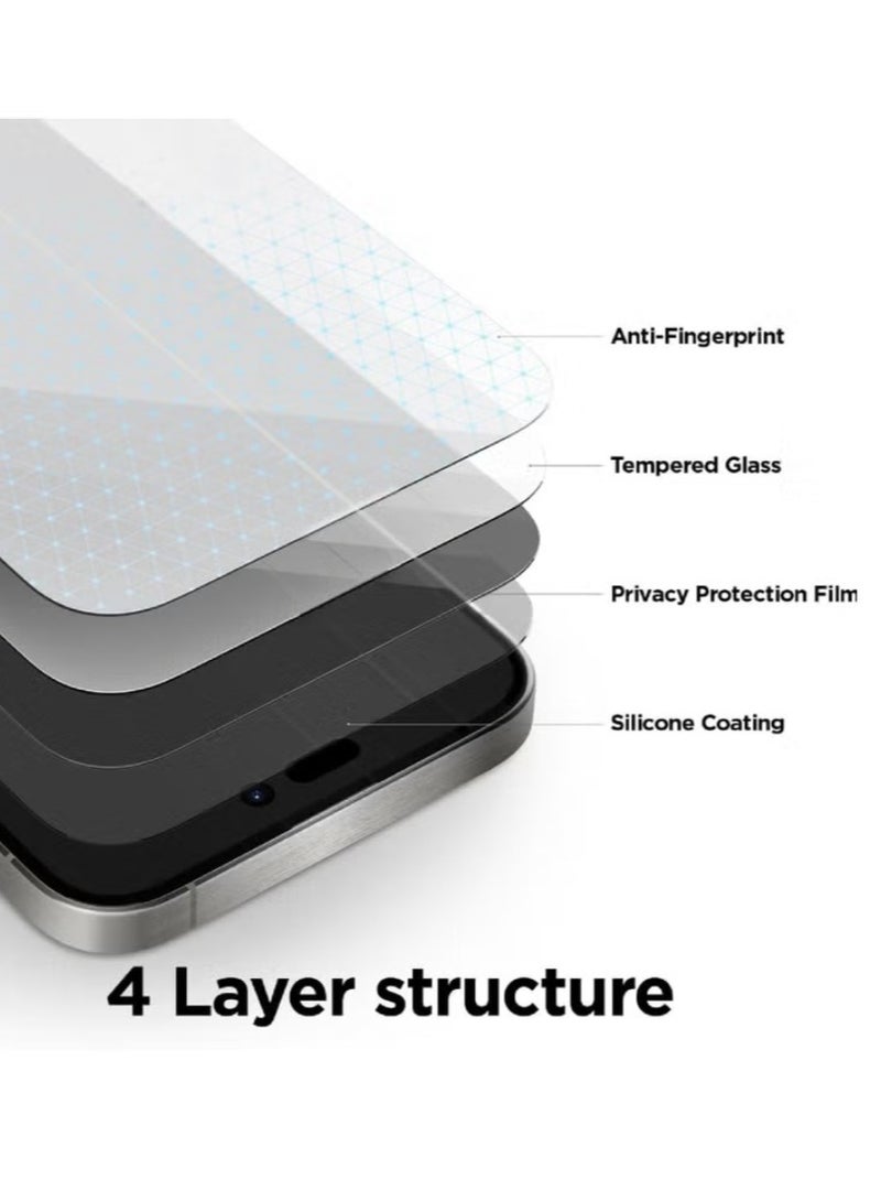 Original Tempered Dustproof Privacy Glass Screen Protector Compatible For iPhone 17 Air - Image 3