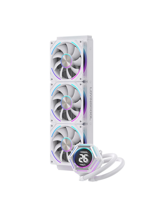 LOVINGCOOL Temperature Display 360 Water Cooler 240 Argb Temperature Control Amd Aura Sync 2011 All-in-one Inter - Image 1