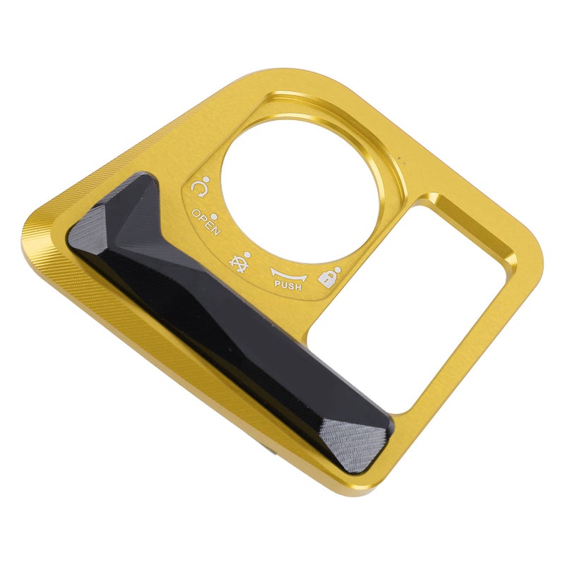 Ignition Switch Lock Cover Aluminium Alloy Stylish Decoration Protective Starter Lock Cover for PCX160 PCX125 ADV150 2017-2024 Gold - Image 5