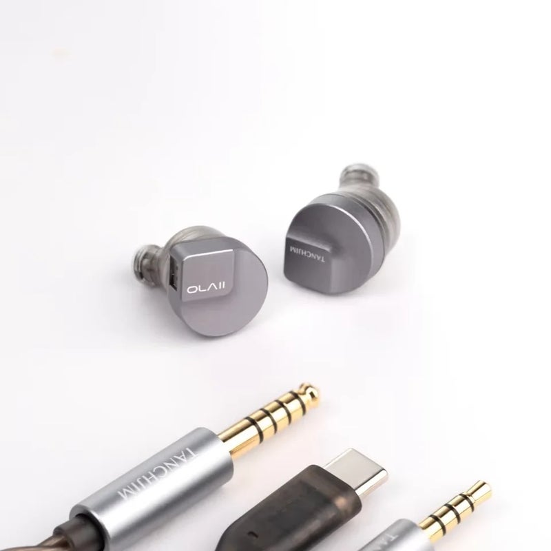 Linsoul Tanchjim OLA 2 Coaxial Hybrid In-Ear Monitor DMT5 DD Pure Hi BA Detachable 0.78mm 2Pin for Music HiFi, DSP-TypeC with Mic - Image 4