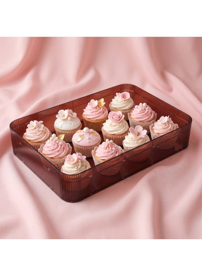 A luxurious transparent gift tray. This tray is primarily used for presenting and arranging Eid and special occasion favors (Size: 20 x 31 cm). - Image 5