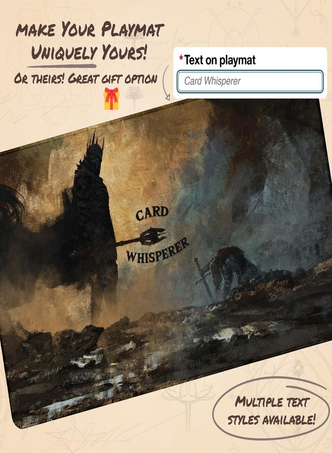 Paramint The Fate of Isildur (Stitched) - MTG Playmat by Anato Finnstark - Compatible with Magic The Gathering Playmat - Original Play Mat Designs - Image 3