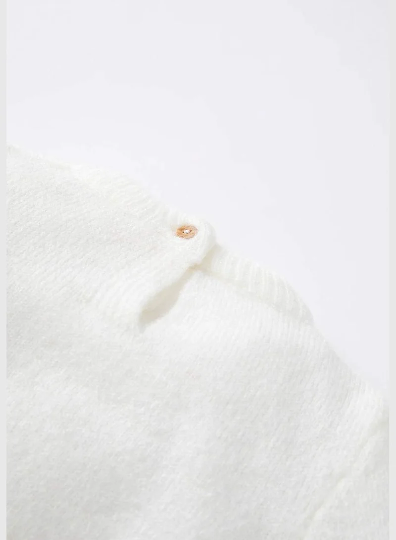 DeFacto BabyGirl Bike Neck Long Sleeve Tricot Pullover
