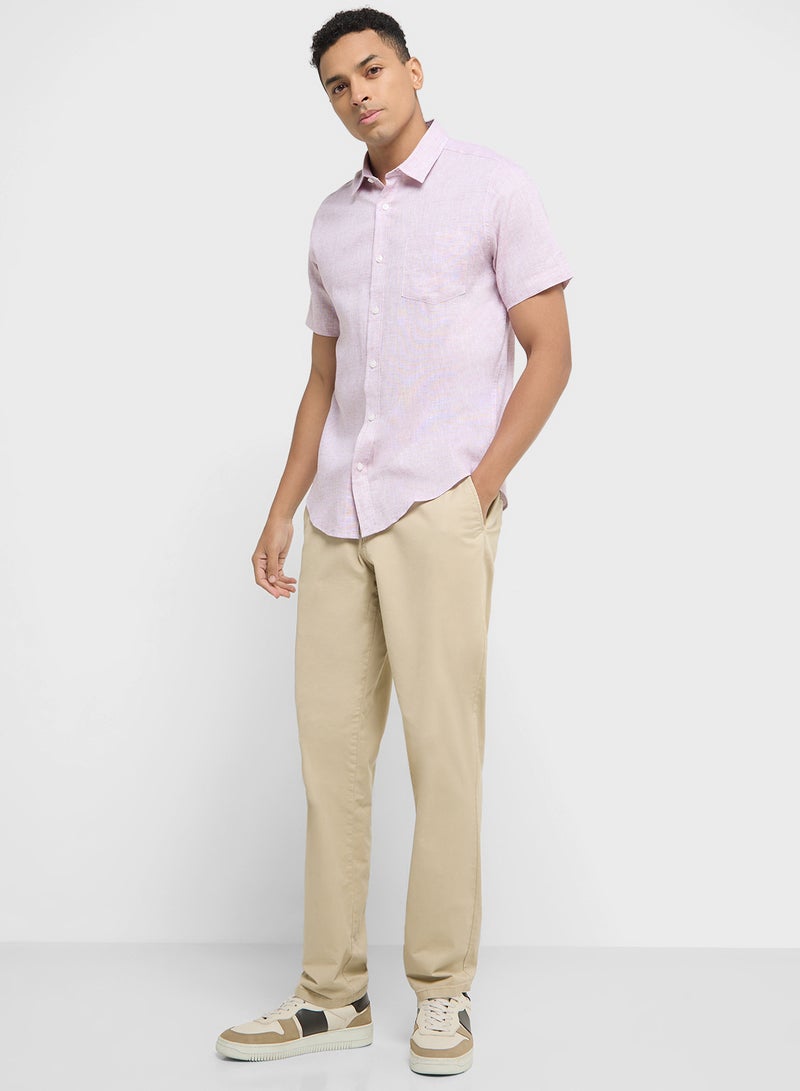 Robert Wood Mens Short Sleeve Shirt  - Image 4