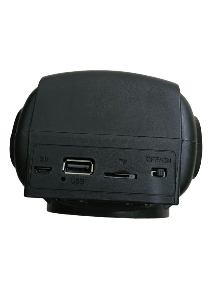 Portable Bluetooth Speaker with Enhanced Sound in a Small Size, Black, Bluetooth Connectivity, GTS1348 Speaker - Image 3