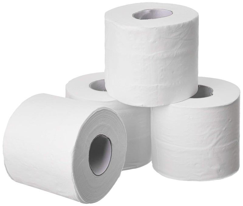 Magic Providers Premium 4 Ply Toilet Paper Roll | Toilet Tissue | Toilet Napkin | Bathroom Tissue Roll, 300 Sheets Each (Pack of 2) | Ultra Soft and Non Stick Material - Image 1
