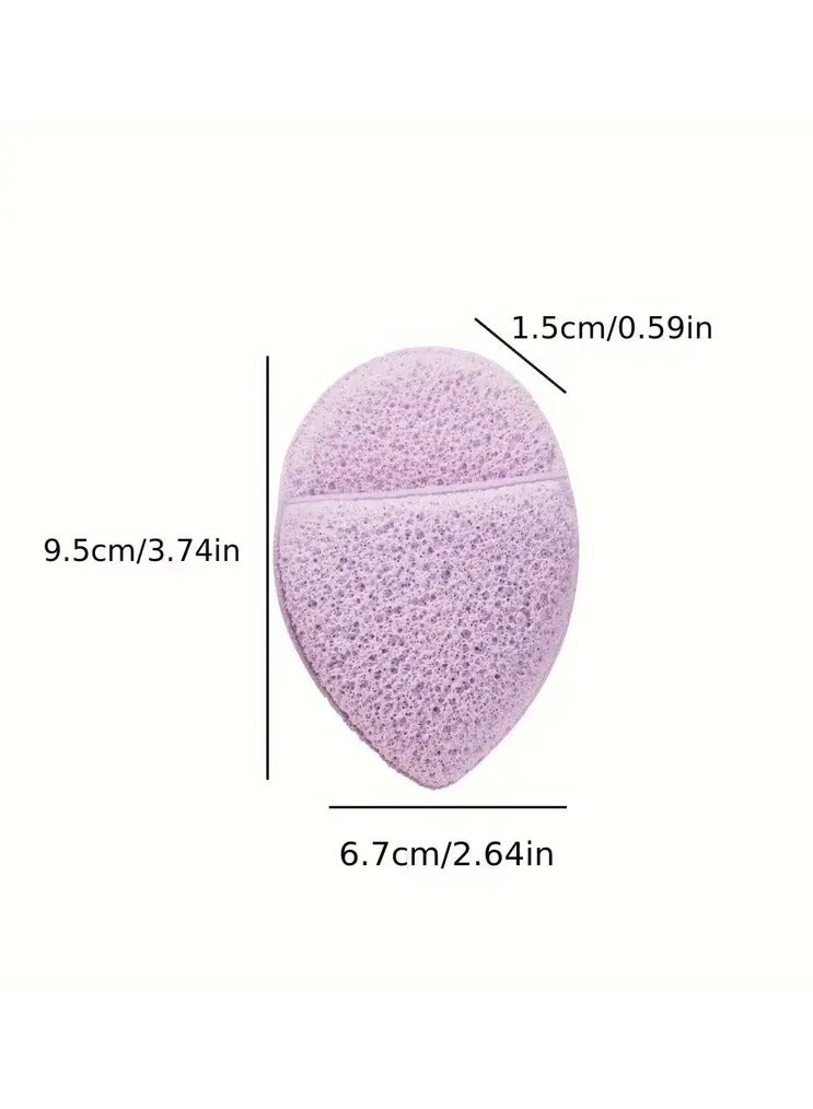 جلوسكي غسل الوجه نفخة القفازات دبوس الشعر كونجاك نفخة غسل الوجه القطع الأثرية غسل الوجه مسح الوجه الإسفنج مزيل المكياج تنظيف نفخة - Image 4