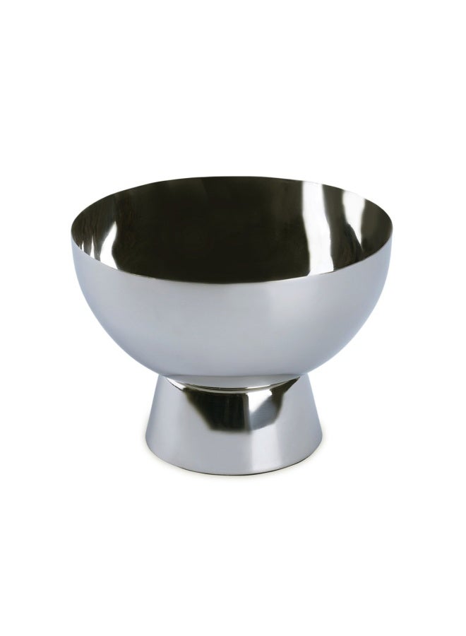 Pan Home Bijou Metal Decor Bowl 11x11x9cm-Silver - Image 1