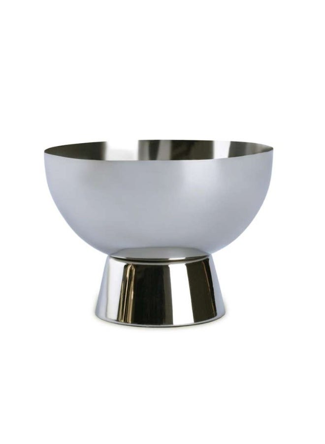 Pan Home وعاء ديكور حديد بيجو 11X11X9 سم - فضي - Image 1