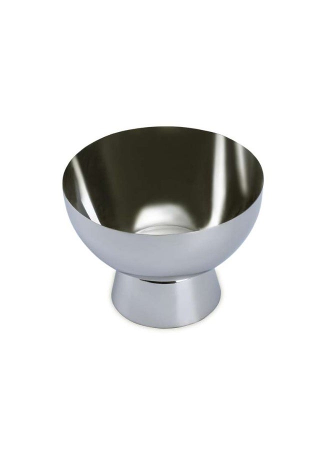 Pan Home وعاء ديكور حديد بيجو 11X11X9 سم - فضي - Image 2