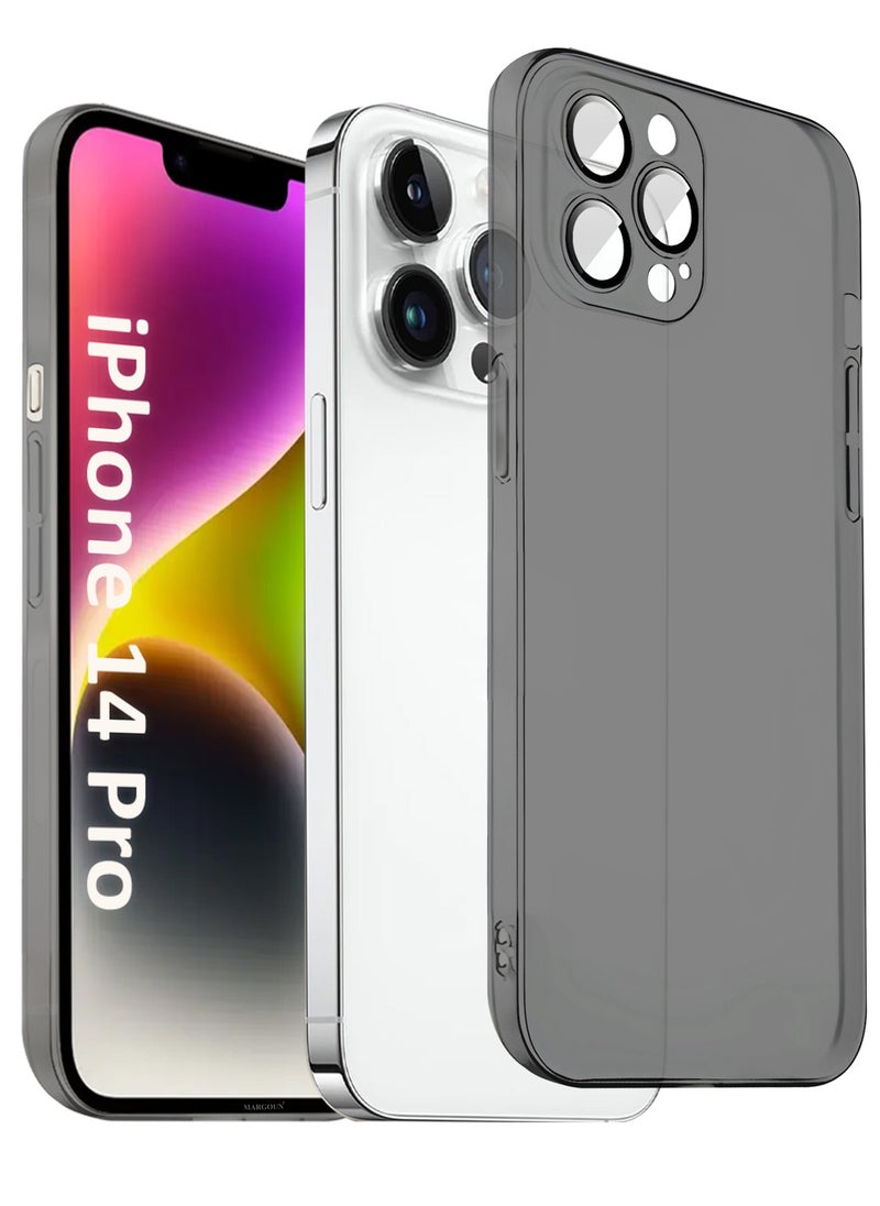 CATANES (for iPhone 14 Pro) Case Cover Air Skin Series Back Cover Sturdy Durable Thin Case Drop Protection Cover - Transparent Grey  - Image 3