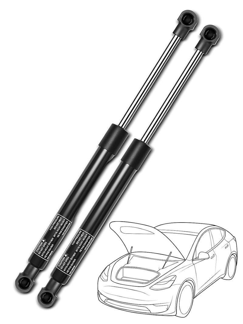 YHTAUTO Set of 2 Front Hood Lift Support Struts Gas Spring Shock for Land Rover Range Rover 2003-2012 - Image 1