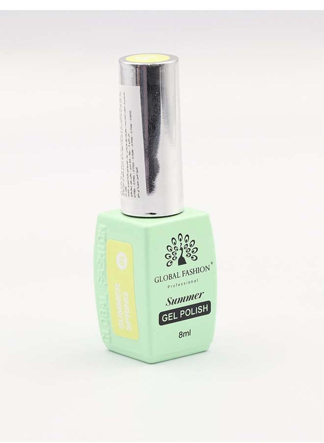 GLOBAL FASHION Gel Polish Summer/Spring 8Ml, 33  - Image 5