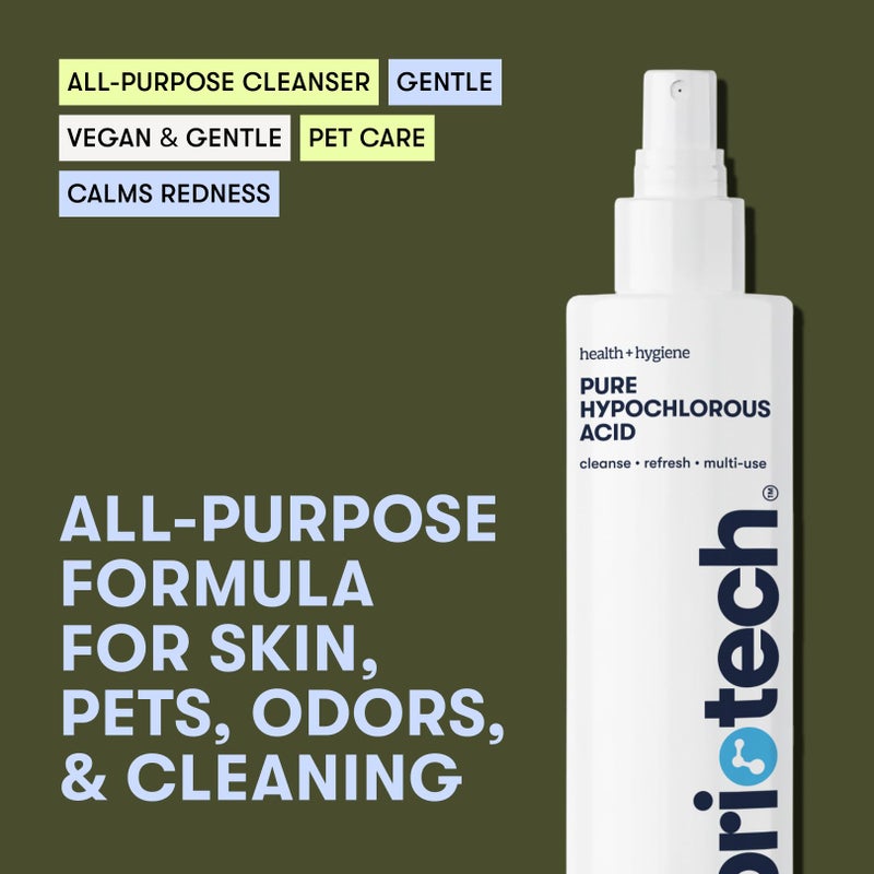 BRIOTECH Pure Hypochlorous Acid Cleanser, Original Premium HOCl Topical Solution, Multi-Purpose Cleaner, Family Approved & Pet Friendly, 32 fl oz Refill - Image 2