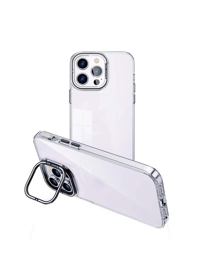 اس-توب جراب شفاف لهاتف iPhone 14 Pro مزود بحامل كاميرا غير مرئي - Image 1