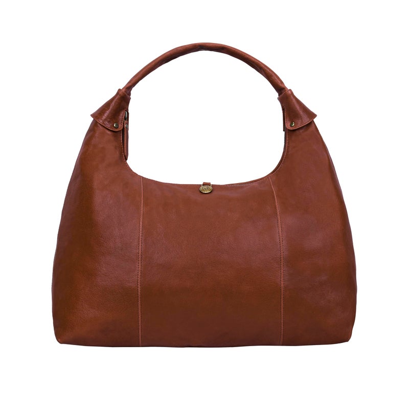 ANTONIO VALERIA Addison Braided Redwood Leather Tote Bag for Women - Image 5