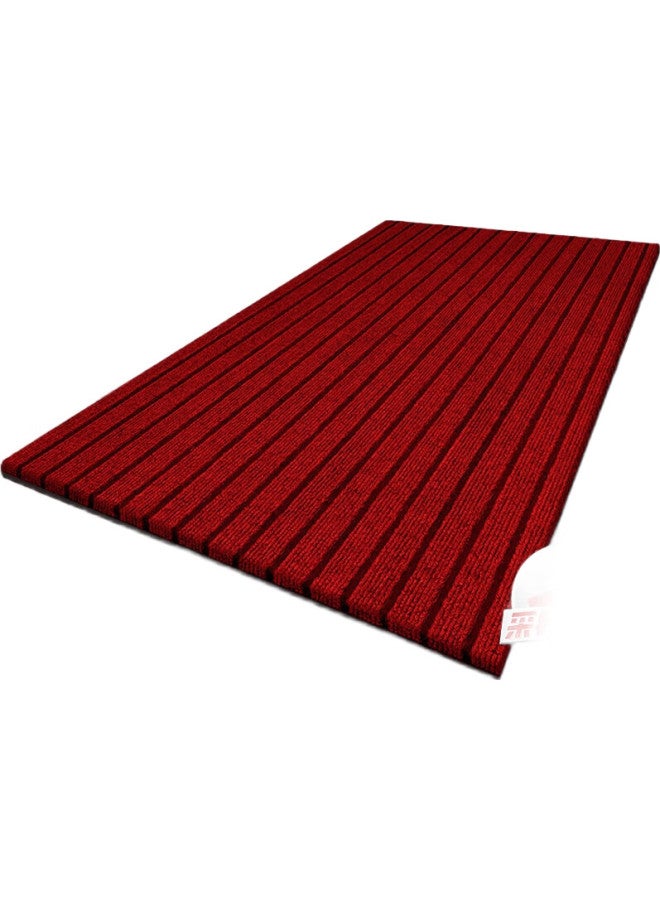 Cuttlefish Modouyu Entrance Door Mat, Striped Dust Removal, Waterproof, Stain-Resistant, Non-Slip, Outdoor Doorway Foot Mat, 80*120Cm - Image 1