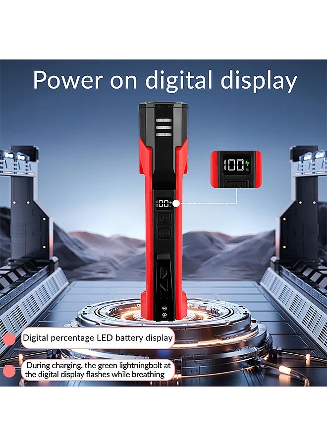 Photon Rechargeable Work Light, 1800mAh Led Work Flashlights with Magnetic Base & Hanging Hook, 180° Rotate Mechanic Flashlight for Car Repair for Car Repairing/Emergency, - Image 3