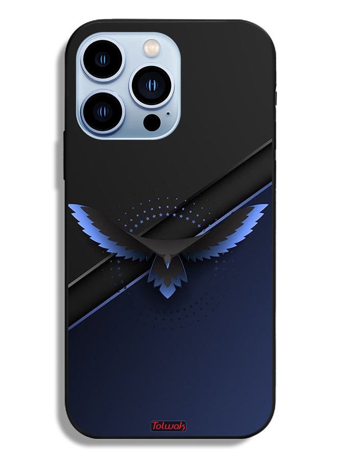 Tolwak - Apple iPhone 13 Pro Protective Case Eagle Digital Abstract Art - Image 1