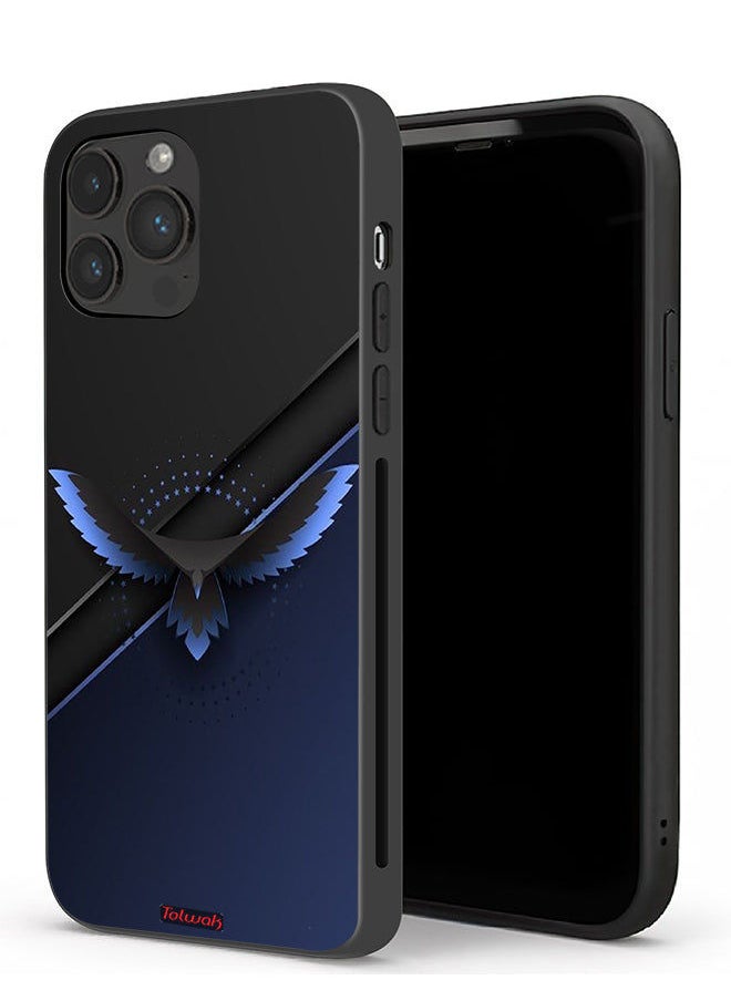 Tolwak - Apple iPhone 13 Pro Protective Case Eagle Digital Abstract Art - Image 1