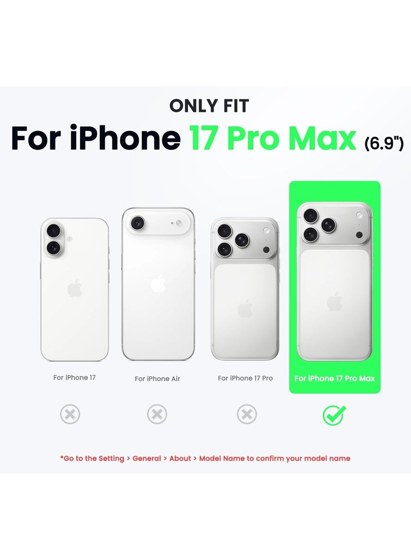Case for iPhone 17 Pro Max Soft Liquid Silicone Gel Case Full Body Shockproof Protection Matte Finish Cover Soft Microfiber Lining Cushion Slim Back Case for iPhone 17 Pro Max - Image 2